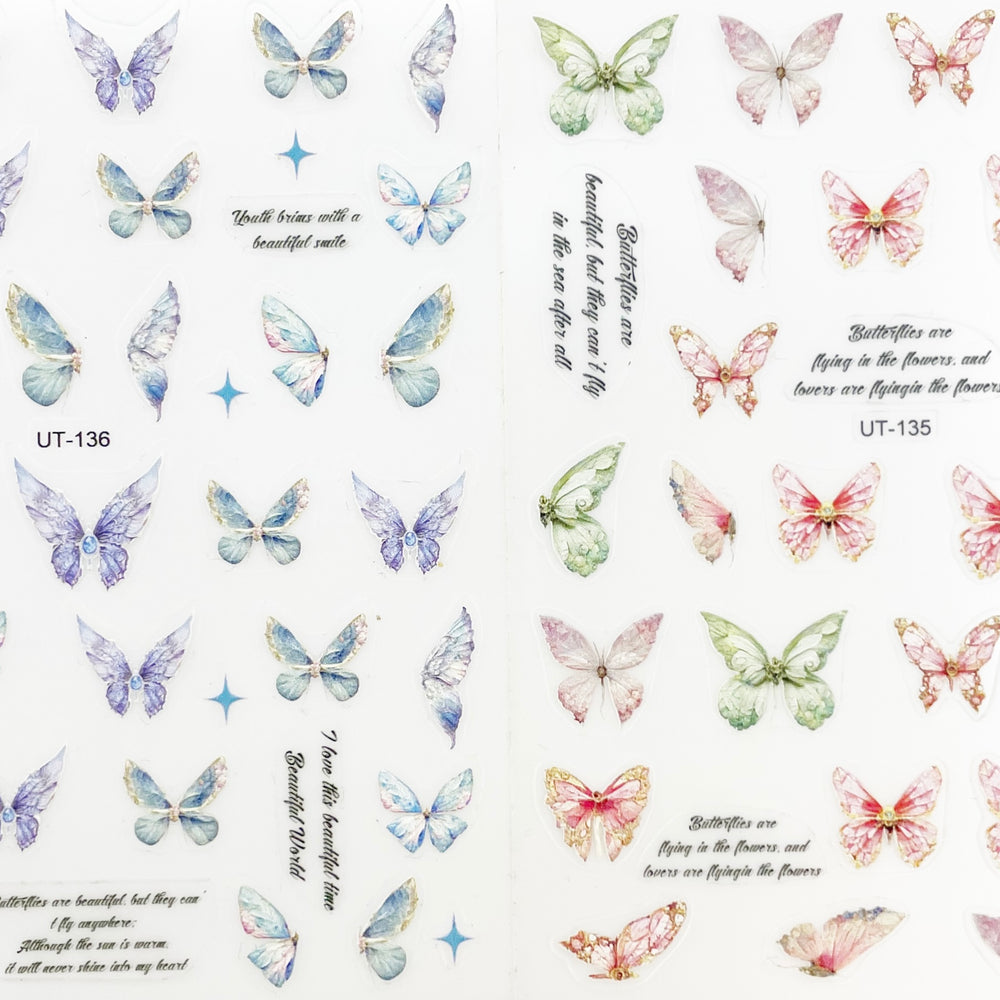 
                  
                    LULA Watercolor Butterflies & Script
                  
                