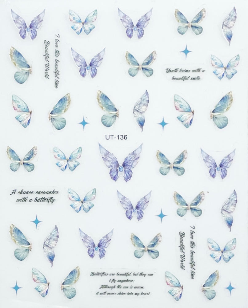 
                  
                    LULA Watercolor Butterflies & Script
                  
                
