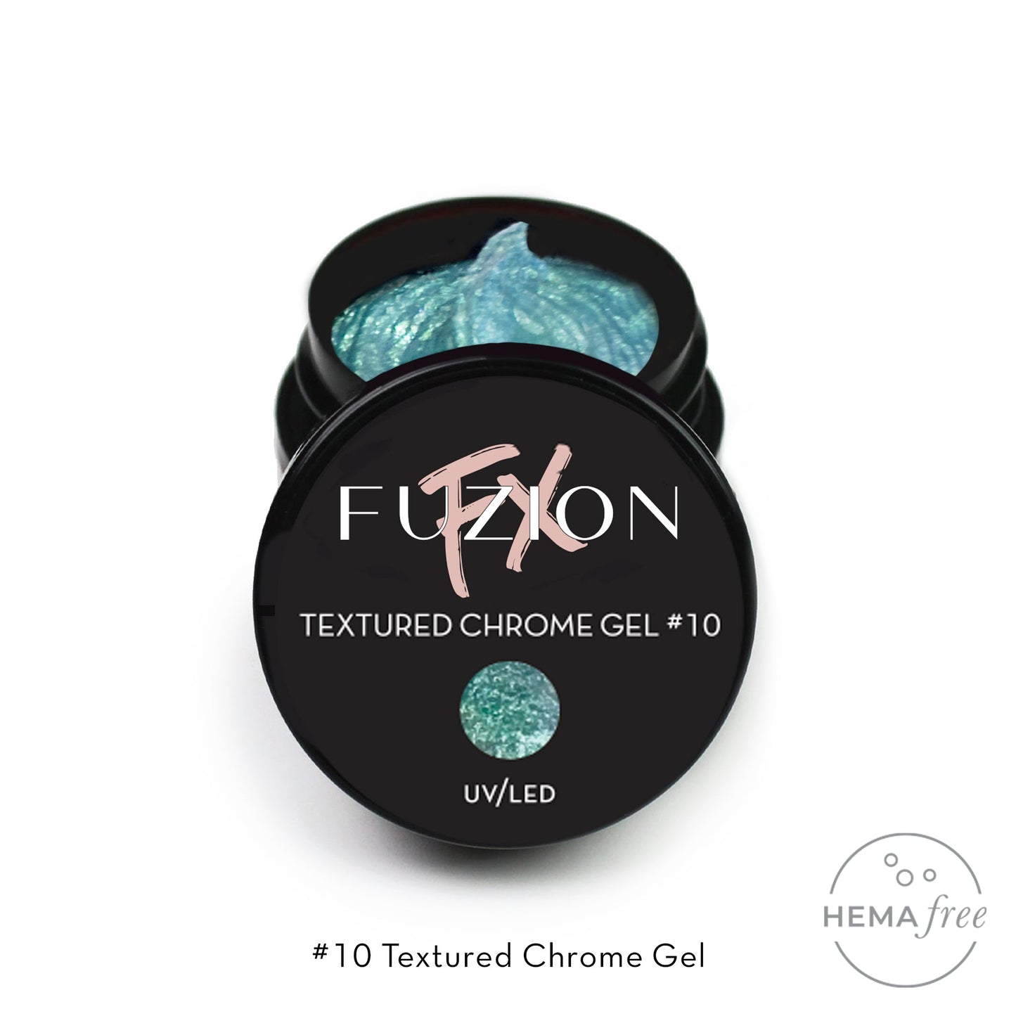 
                  
                    FX Textured Chrome Gel | Shade #10  5g Jar | Fuzion
                  
                