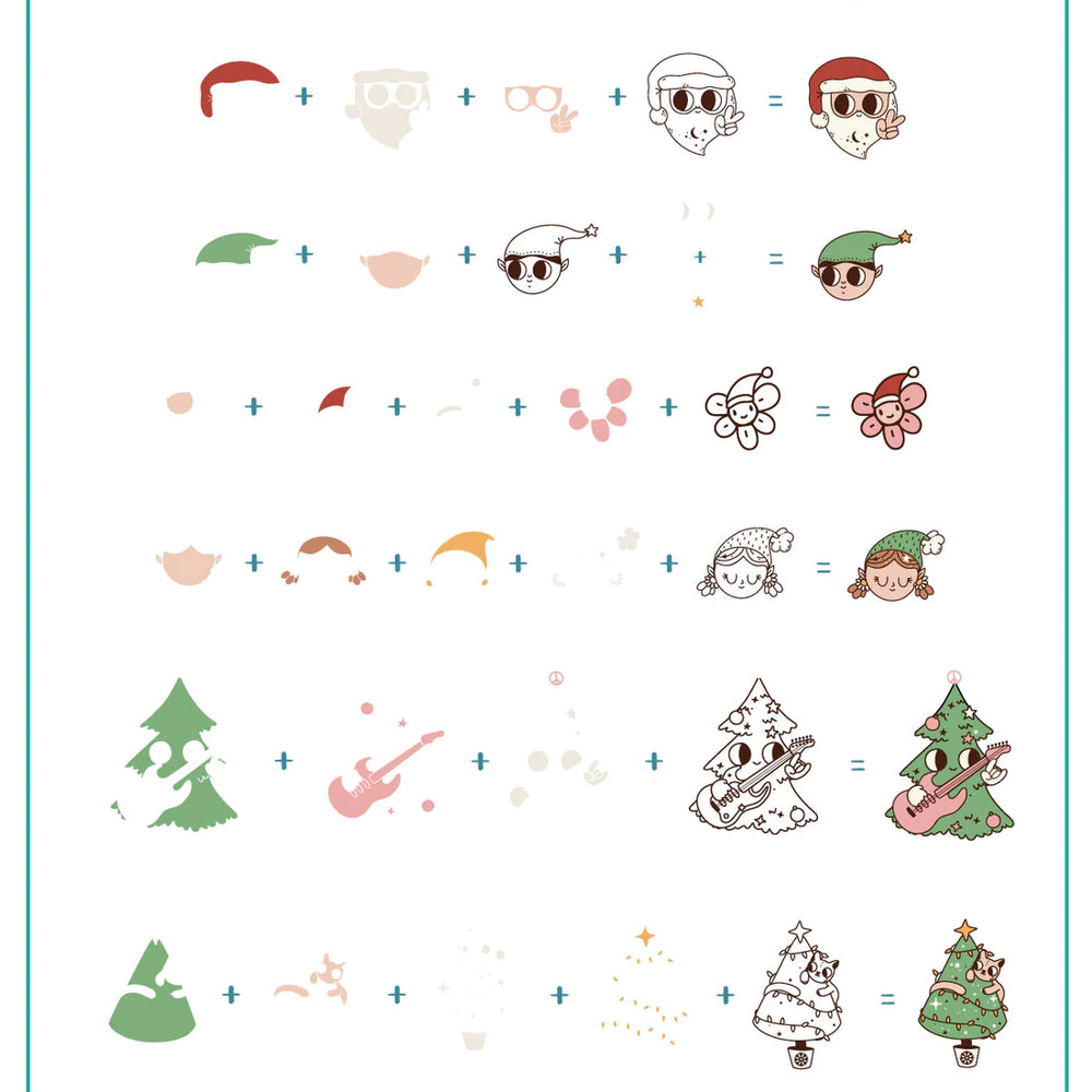 
                  
                    CjSC-081 - Groovy Christmas  |  Clear Jelly Stamping Plate
                  
                