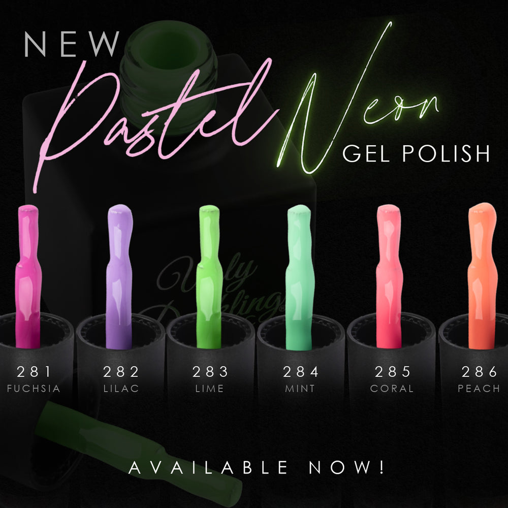 Pastel Neon Gel Polish Collection 6pk | Ugly Duckling