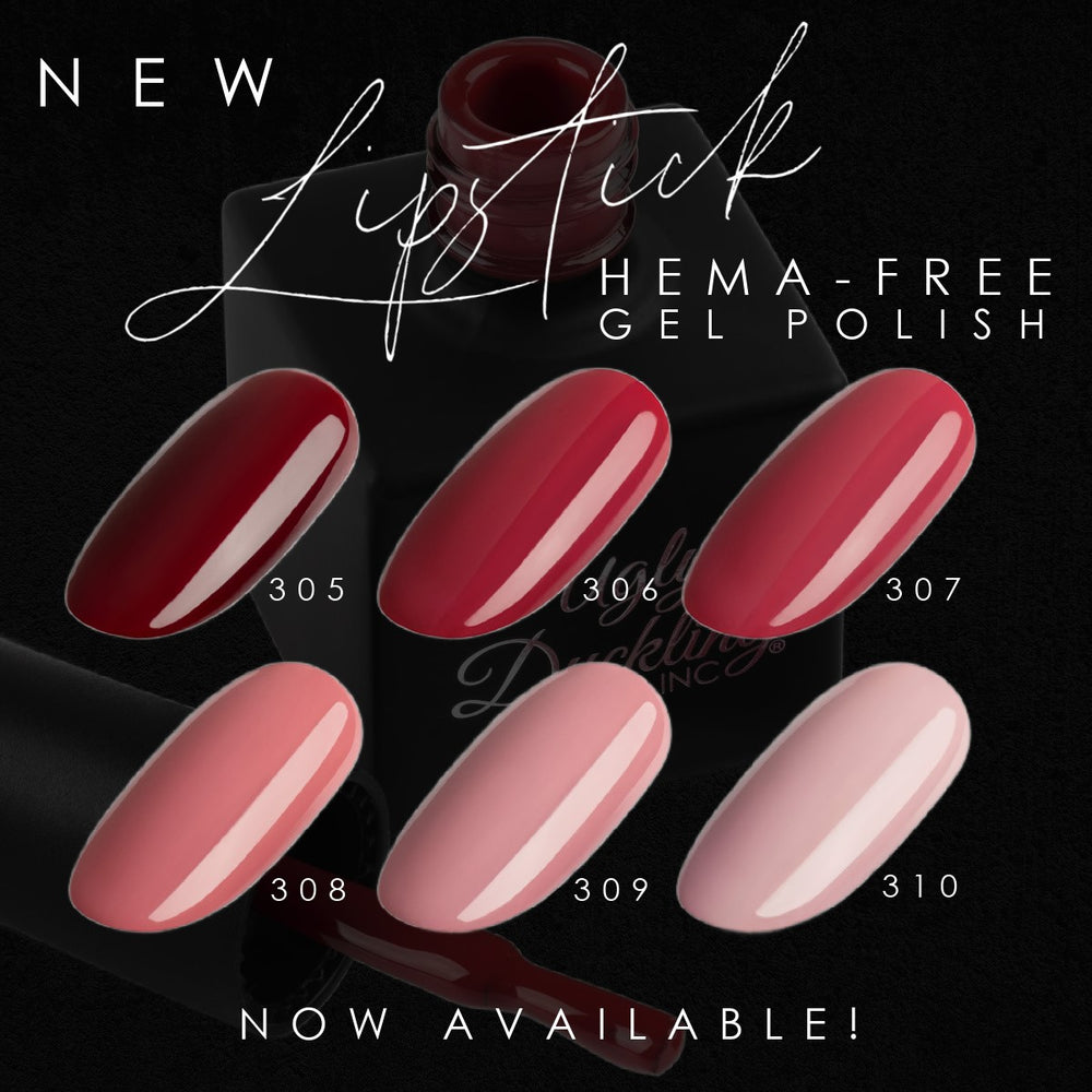 Lipstick Hema-Free Gel Polish Collection 6pk | Ugly Duckling