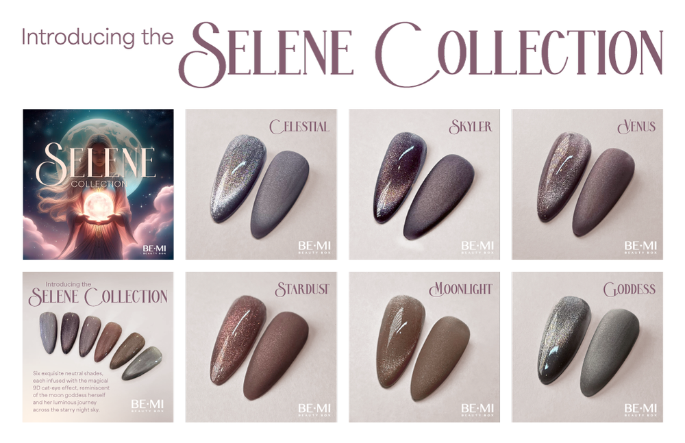 Selene Collection | BeMI Cat Eye Creami Gel Polish