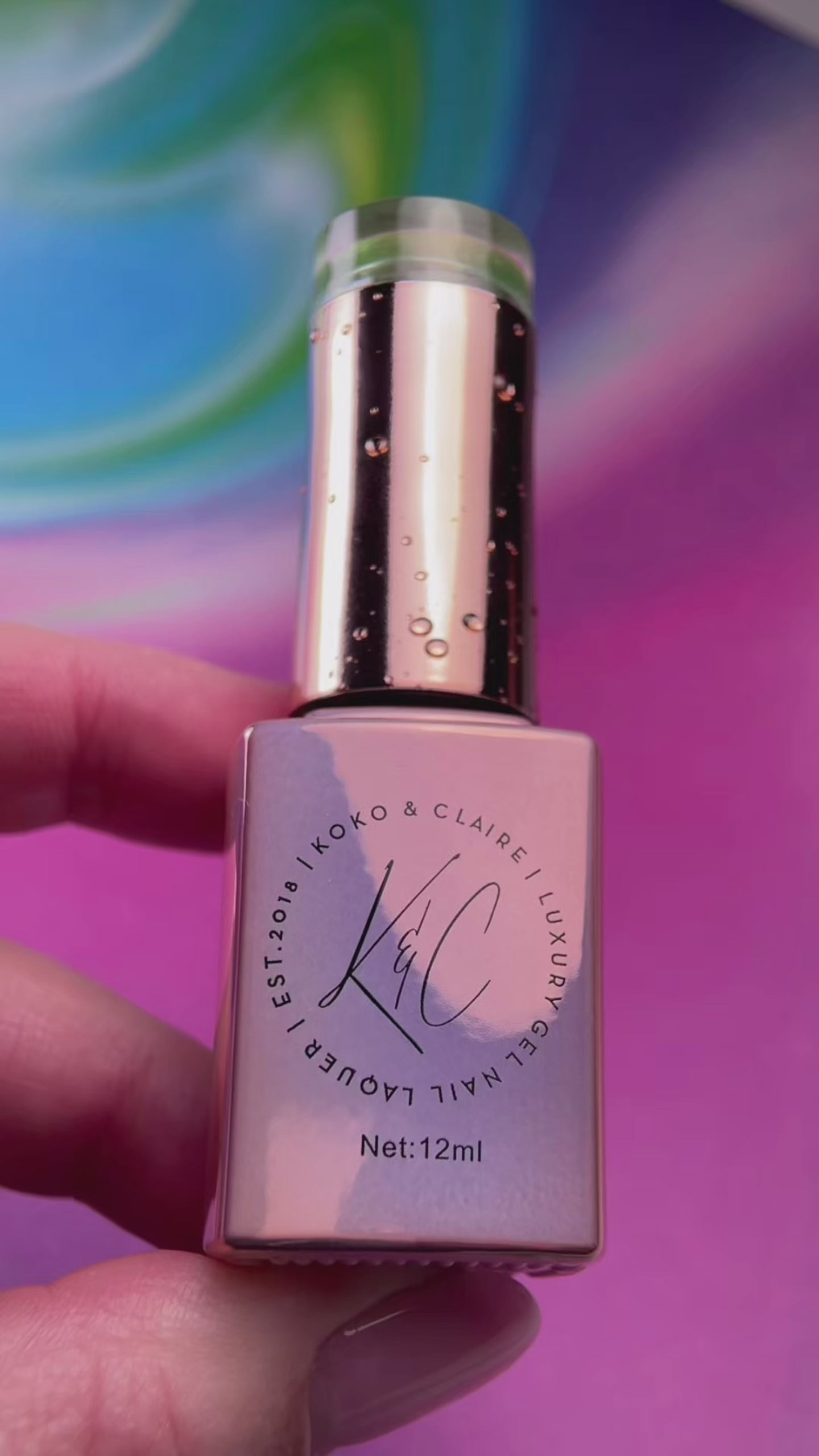 577 - Watermelon Wish  (Cat-eye) - Hema Free | Koko & Claire Gel Polish
