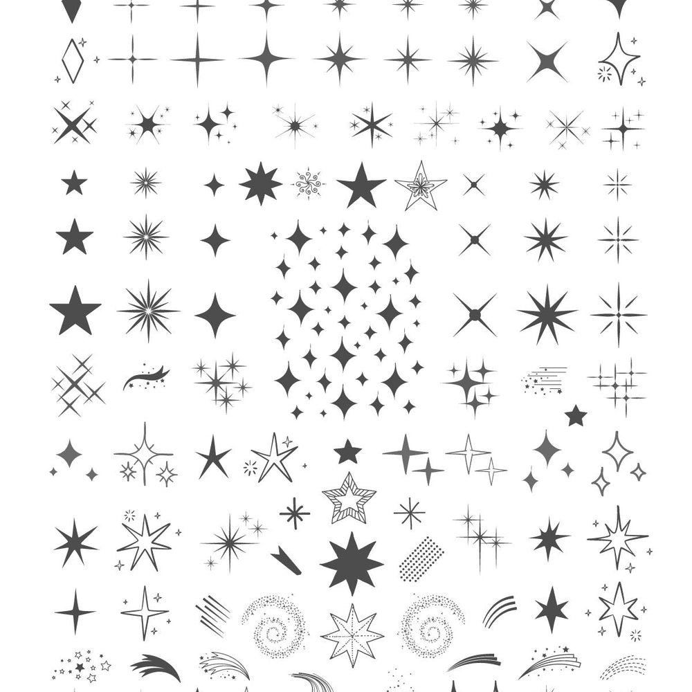 
                  
                    CjS-274 - Born to Sparkle  |  Clear Jelly Stamping Plate
                  
                