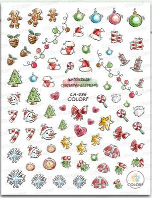 
                  
                    Traditional Christmas Collection | Self Adhesive Decals 6 Designs
                  
                