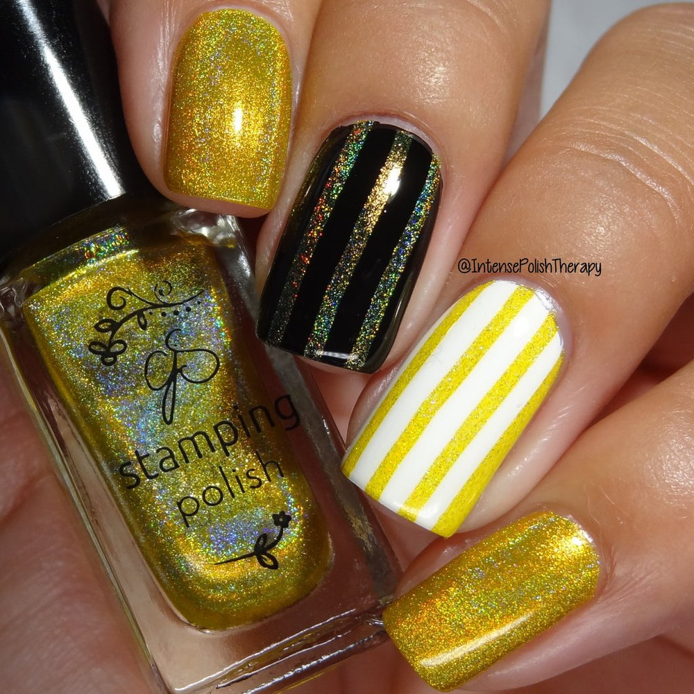 Holo #02 | Clear Jelly Stamping Polish