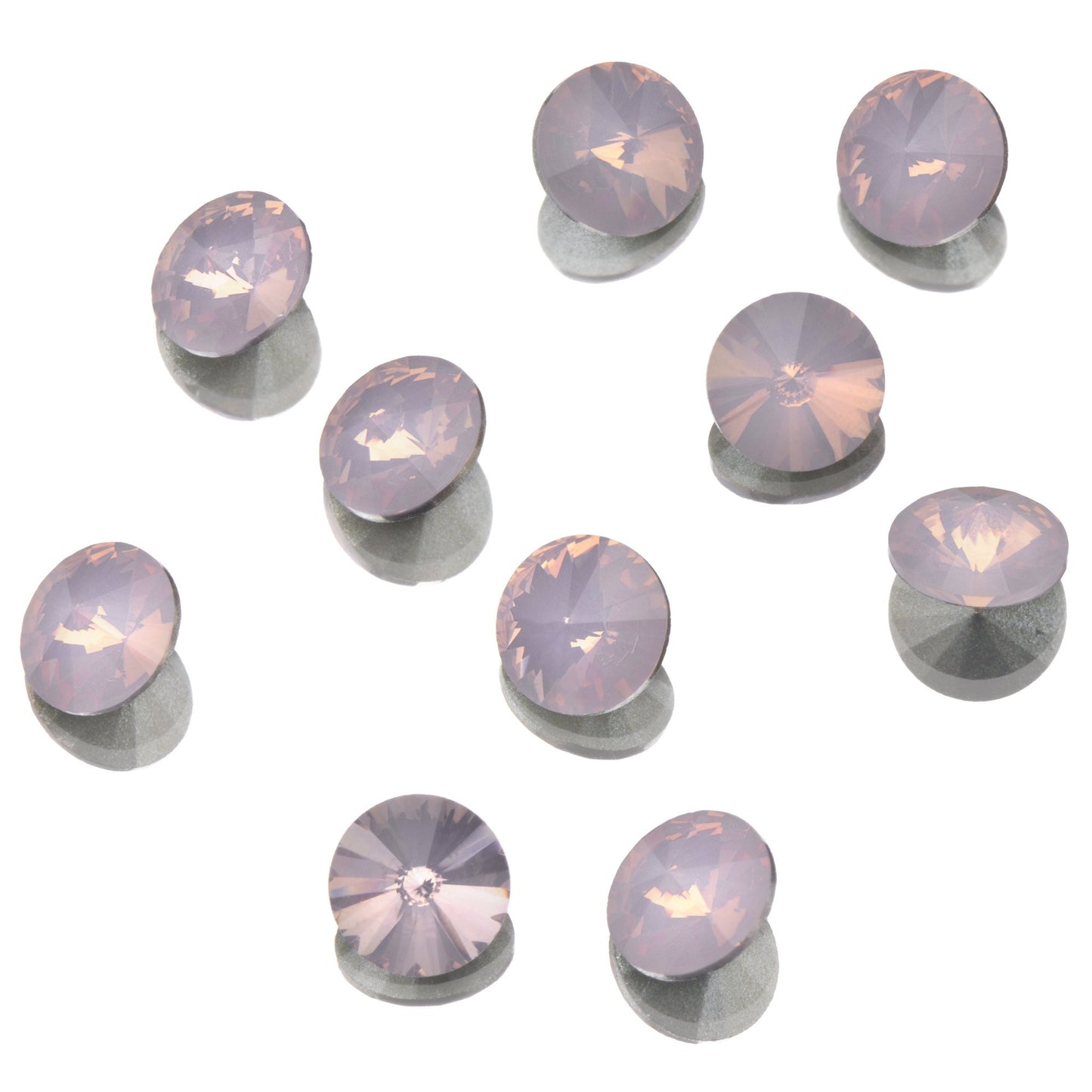 
                  
                    Clear as Mud Crystal Rhinestones ~ Round 10pk Assorted Sizes & Colours | Ugly Duckling
                  
                