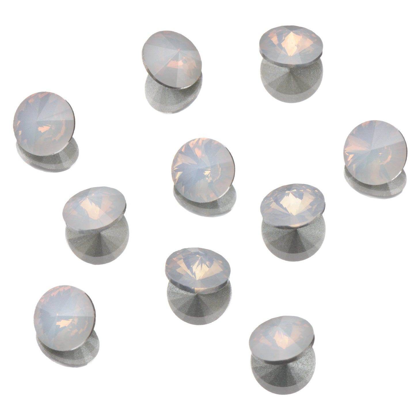 
                  
                    Clear as Mud Crystal Rhinestones ~ Round 10pk Assorted Sizes & Colours | Ugly Duckling
                  
                