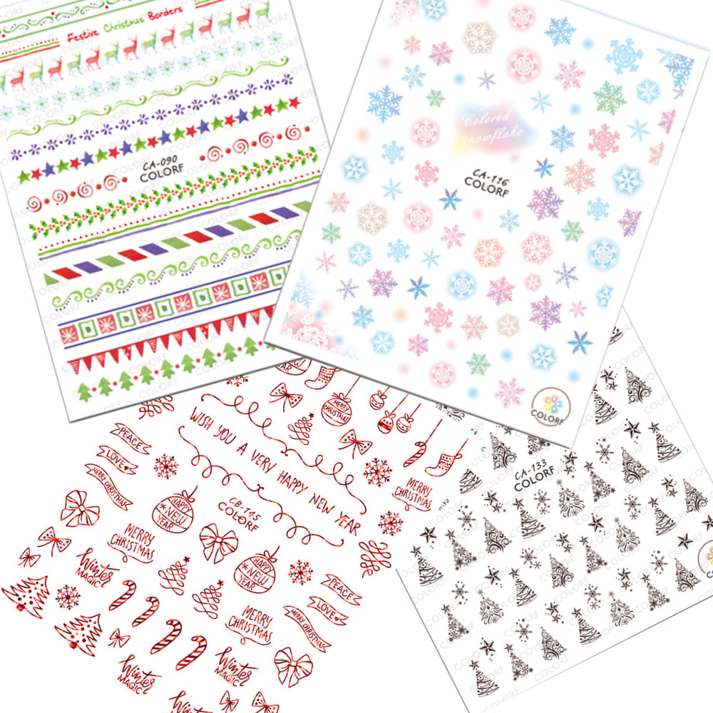 Non-traditional Holiday Colours | Self Adhesive Decals