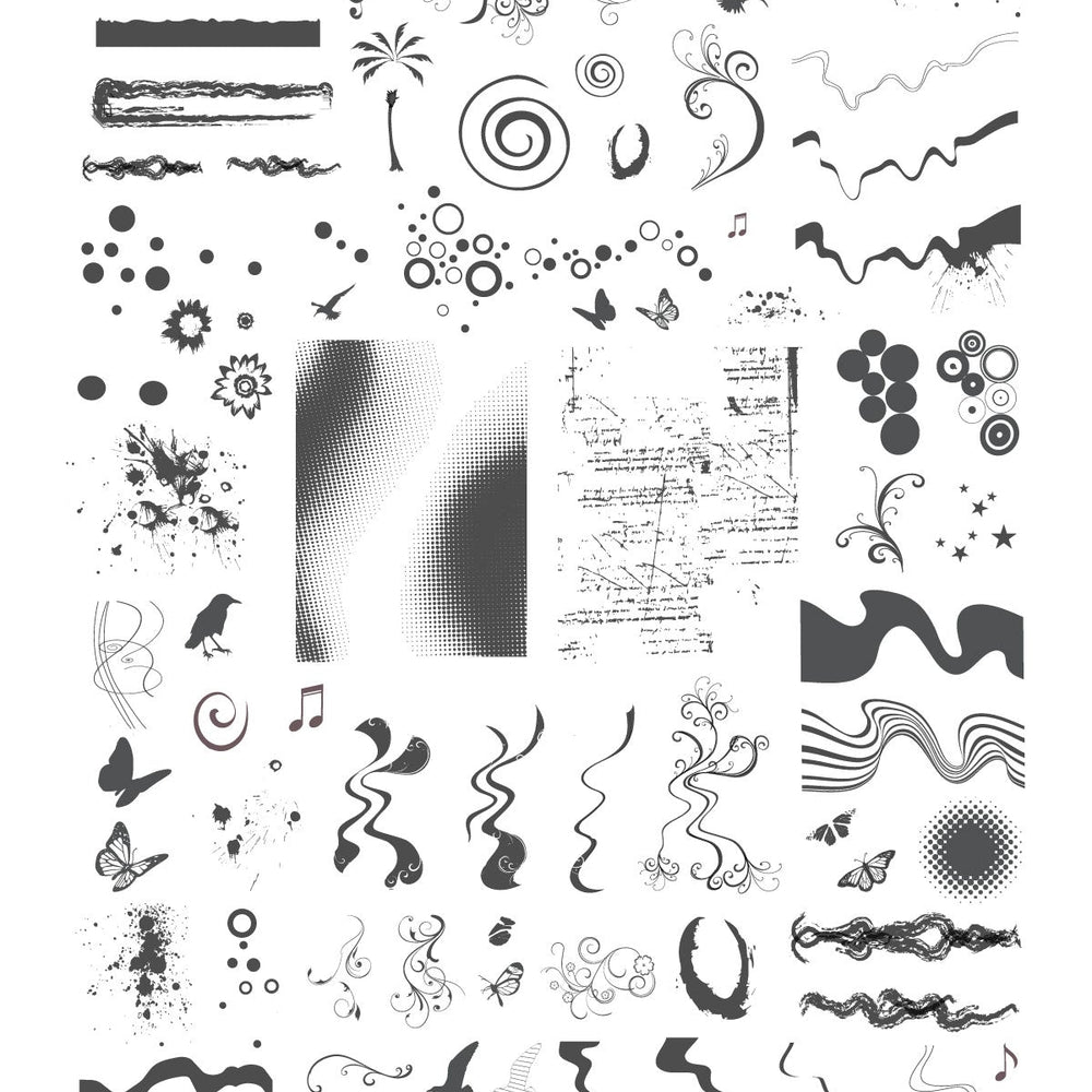 
                  
                    CjS-316 - Fantasia | Clear Jelly Stamping Plate
                  
                