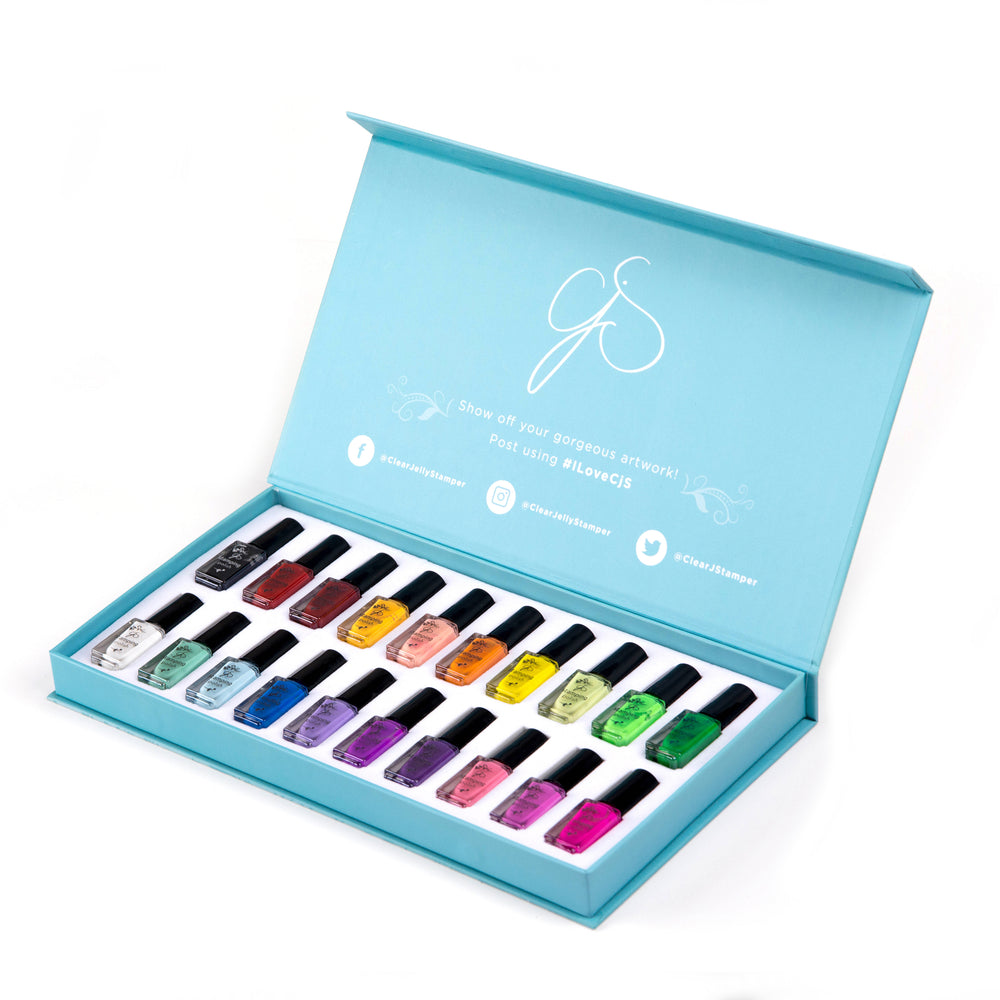 
                  
                    Stamping Polish Kit - Layering - (20 colors)
                  
                