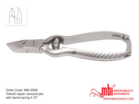 MBI-213S Pointed Ingrown Nail Nipper | Ultra Fine