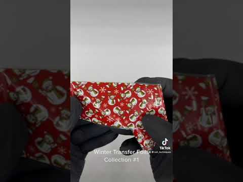 
                  
                    Load and play video in Gallery viewer, Transfer Foil Kit - Holiday Pack - S1
                  
                